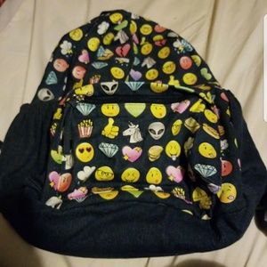 NWOT Emoji Backpack